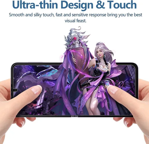 Vista 7 de Paquete de 2 protectores de pantalla para Galaxy Z Flip 4, protector de pantalla de película de hidrogel para Samsung Galaxy Z Flip 4, protector