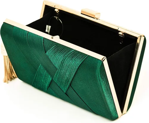 Vista 4 de CARIEDO Bolso de mano de noche para mujer, de tela manchada, para boda, graduación, noche, fiesta, F