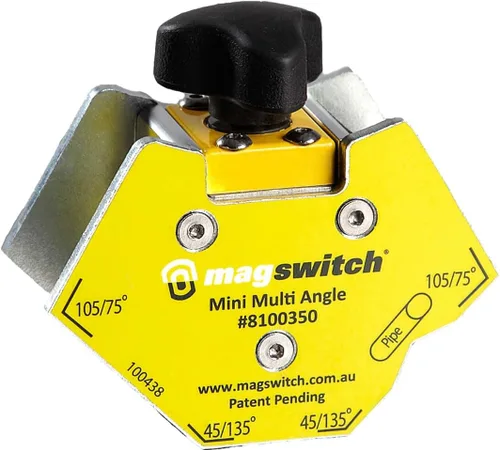 Vista 7 de Magswitch Mini Imán de Soldadura Multi Ángulo - para Accesorios y Herramientas de Soldadura de Fabricación de Metal, con Soporte de Abrazadera