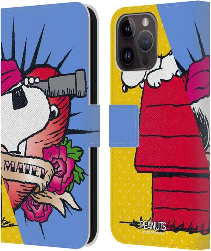 Vista 243 de Head Case Designs Peanuts Charlie & Woodstock Nap Halfs and Laughs - Funda de piel tipo cartera con licencia oficial compatible con Apple iPhone 11