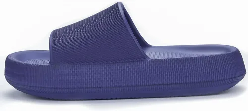 Vista 7 de YONMOTTO Sandalias de burbujas para mujeres y hombres, divertidas sandalias de masaje con correa, cómodas pantuflas de nube, zapatos de spa