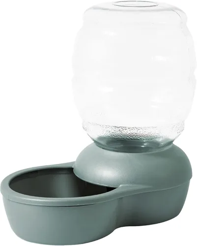 Vista 10 de Comedero Petmate rellenable con protección antibacteriana Microban Azul pavo real perla