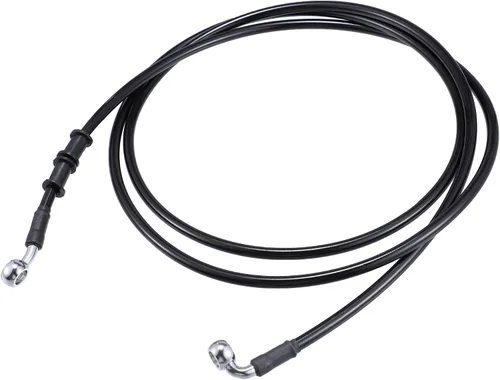 Vista 14 de X AUTOHAUX 31.5 in AN3 M10 Línea de freno hidráulico para coche, manguera de aceite, 28 ° 90 ° acero inoxidable para coche, motocicleta, motocross