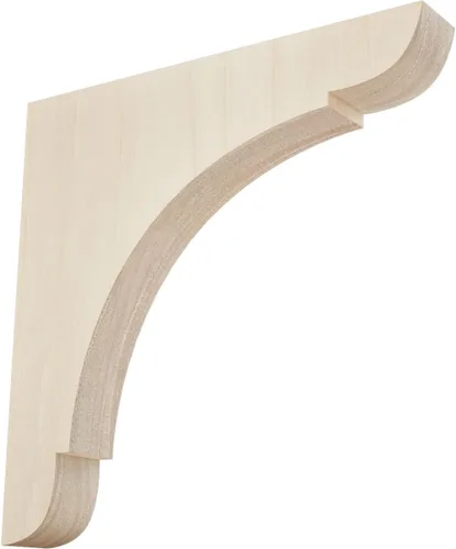 Vista 10 de Ekena Millwork - Soporte de madera Madera de caucho.