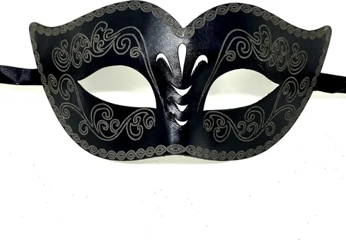 Vista 21 de Máscara de estilo steampunk para hombre, máscara de Mardi Gras, disfraz de Halloween, boda, fiesta, cosplay