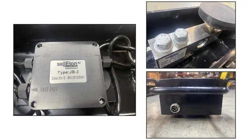Vista 3 de SellEton SL-WB - Báscula multiusos para ganado con indicador digital LCD, 24 pulgadas de largo, capacidad de báscula de pesaje de 5,000 libras x 1