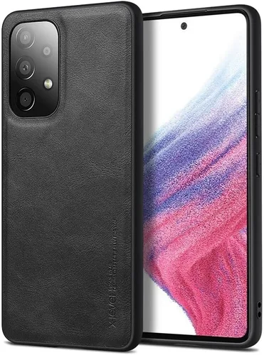 Vista 38 de X-level Funda para Samsung Galaxy A53 5G - Funda delgada de piel sintética de alta calidad para teléfono A53 5G, suave, a prueba de golpes, Marrón