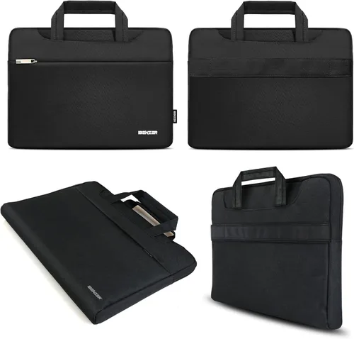 Vista 8 de IBENZER Compatible con la versión antigua MacBook Air de 13 pulgadas (versión 2010-2017). Modelos: A1466 A1369, carcasa rígida, bolsa y cubierta