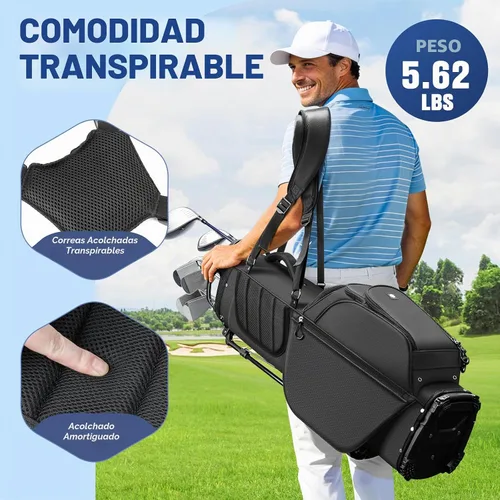 Vista 7 de Bolsa de pie, ligera, ideal para llevar o empujar el carrito