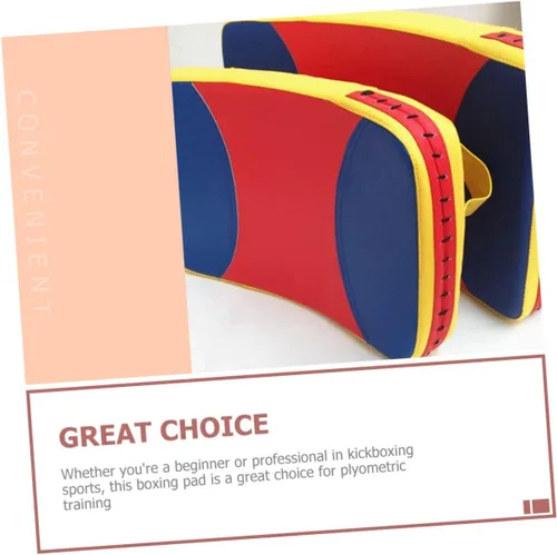 Vista 5 de Toddmomy Kickboxing Taekwondo Kick Protector de cuero Protector de zócalo de boxeo de boxeo de pared Kick Pad Kicking Strike Shield Pad Protector
