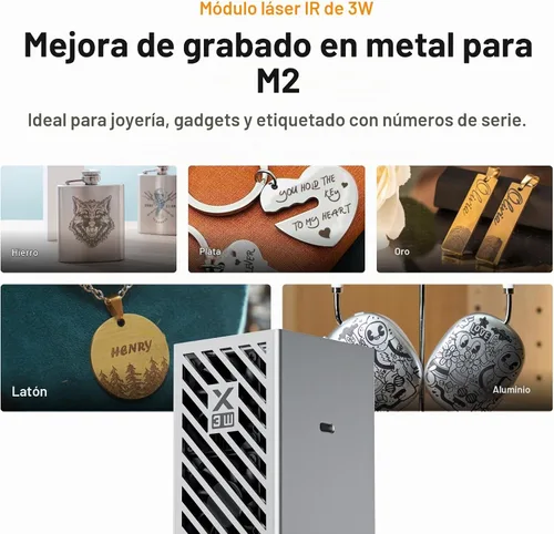 Vista 4 de xTool Kit de módulo láser M2 3W 1064nm