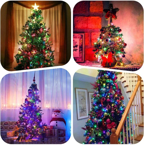 Vista 7 de Luces de Navidad Asenek