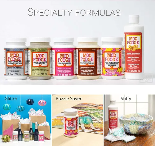 Vista 9 de Mod Podge Super Thick Gloss (8 onzas), CS11297