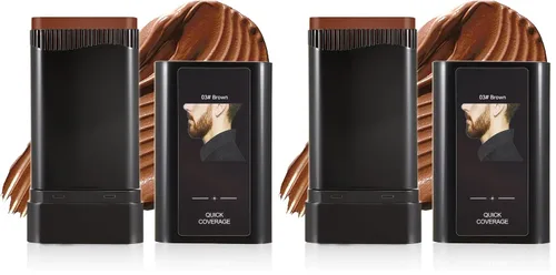 Vista 16 de Barra de retoque de cabello, barra de cubierta de cabello gris instantáneo, peine integrado para mezcla sin costuras, corrector crema, cubierta