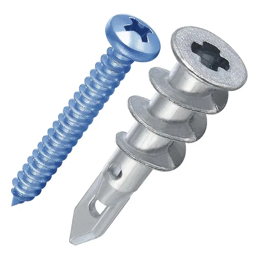 Vista 9 de wensilon Juego de anclaje de pared multiusos 367 piezas, kit de anclaje para paneles de yeso, para aluminio, hierro, madera, paneles de yeso