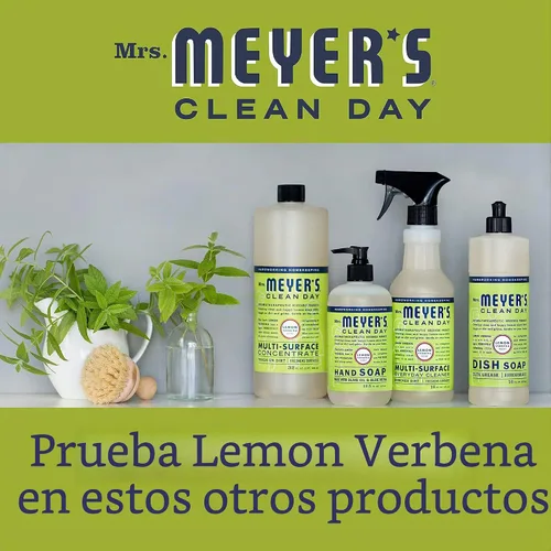 Vista 8 de Mrs Meyer's Lemon Verbena Detergente para ropa, 64 FZ