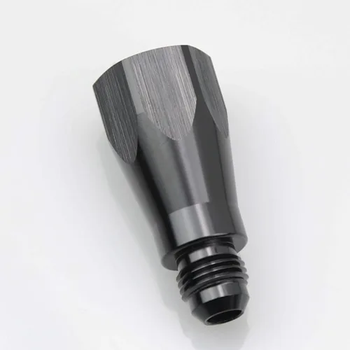 Vista 7 de Adaptador de válvula de ventilación enrollable en línea de aluminio 6AN hembra a 6AN macho para tanque de celda de combustible, adaptador de giro