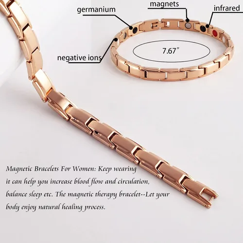 Vista 6 de Choistily Diystar Threanic - Anillo regulador de azúcar en la sangre, anillo regulador de azúcar en sangre, pulsera terapéutica de desintoxicación