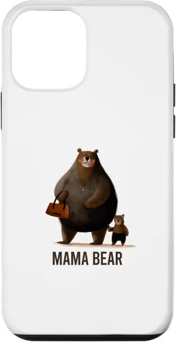 Vista 12 de Funda para iPhone 14 mama bear