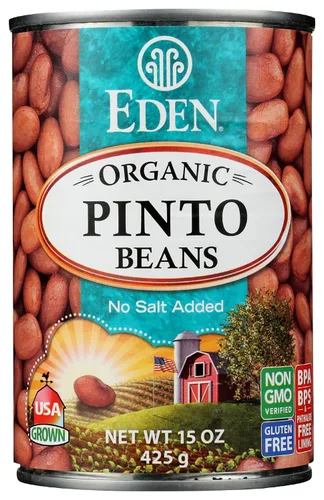 Vista 4 de Eden Foods Organic Pinto Beans, 15 oz