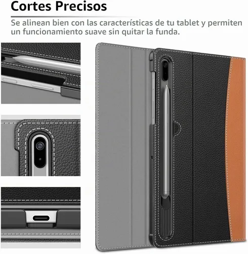 Vista 8 de Fintie Funda Portafolio para Samsung Galaxy Tab S8 Plus/S7 FE/S7 Plus 12.4