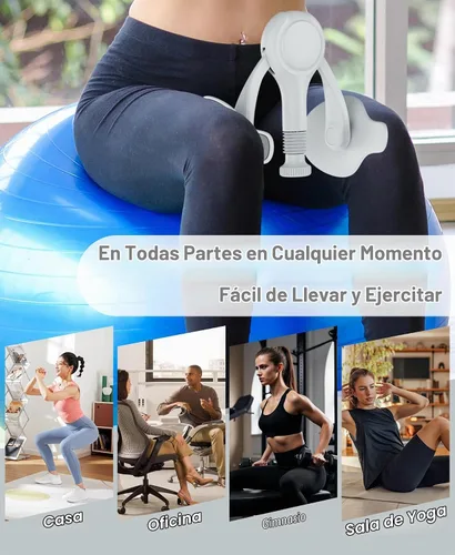 Vista 5 de Dispositivos de ejercicio para suelo pélvico, ejercitador muscular Kegel, 15-70 libras, ajustable para mujeres/hombres, ejercitador interno
