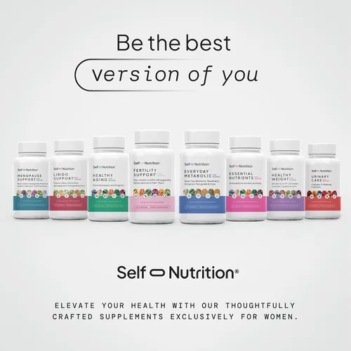 Vista 8 de SELF NUTRITION Multivitamínicos veganos para mujer, una vez al día, 28 nutrientes, aumenta la energía, el sueño, el cabello, la piel, las uñas
