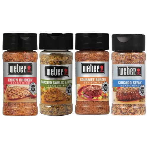 Vista 7 de Weber Flavor Bomb - Condimento para hamburguesas, 6.75 onzas