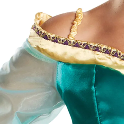 Vista 4 de Disfraz de Jasmine de Aladin Disney Verde