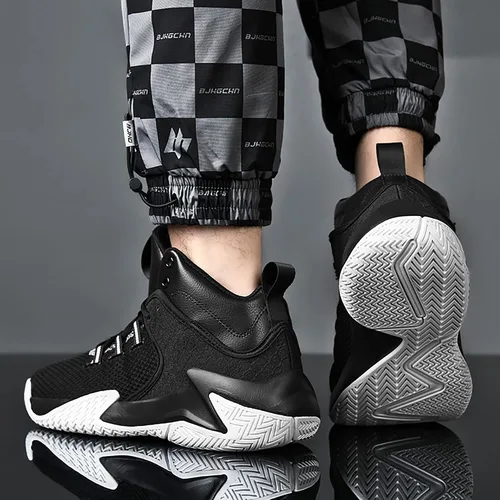 Vista 4 de CJSPORX Zapatos de baloncesto para hombre transpirables antideslizantes a la moda