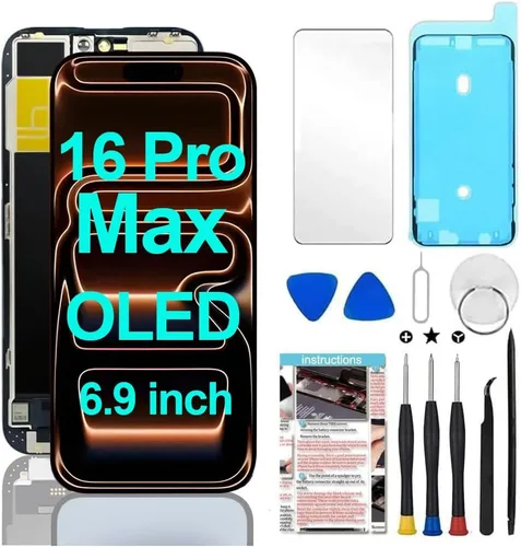 Vista 8 de Fixerman Reemplazo de pantalla LCD táctil 3D con herramienta de reparación, compatible con el modelo A2176, A2398, A2399, A2400