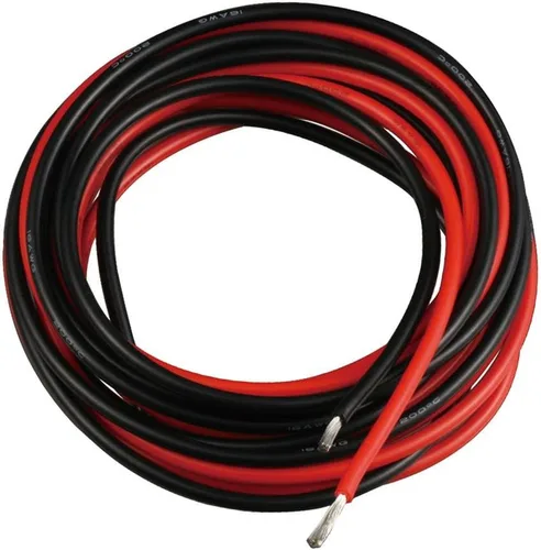 Vista 5 de BNTECHGO - Cable con aislamiento de silicón calibre 22/26/28/30, bobina de cable de cobre estañado flexible de 20 pies