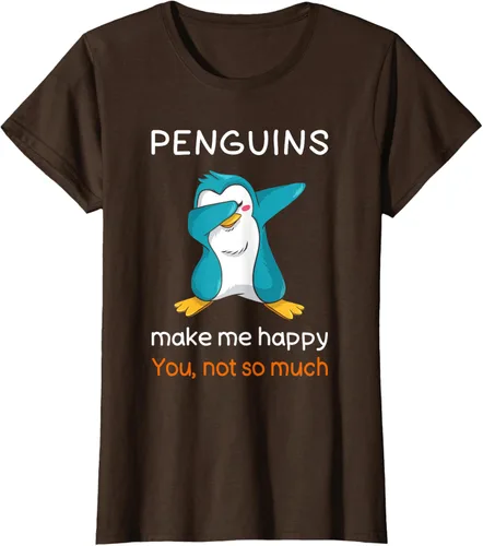 Vista 18 de Camiseta de pingüino con cita de pingüino sarcástico para amantes de los pingüinos, Negro