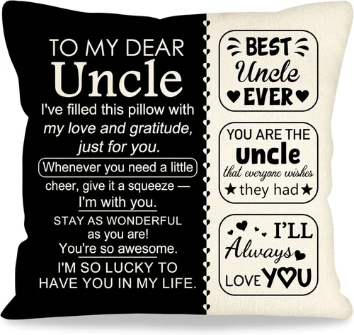 Vista 19 de Fundas de almohada decorativas de 18 x 18 pulgadas con ideas de regalos para familiares y amigos, regalos después de una cirugía, regalo