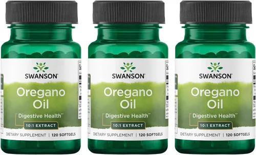 Vista 9 de Swanson Aceite de orégano Extracto 10:1 Suplemento de salud digestiva y respiratoria para adultos que buscan apoyo natural para el tracto