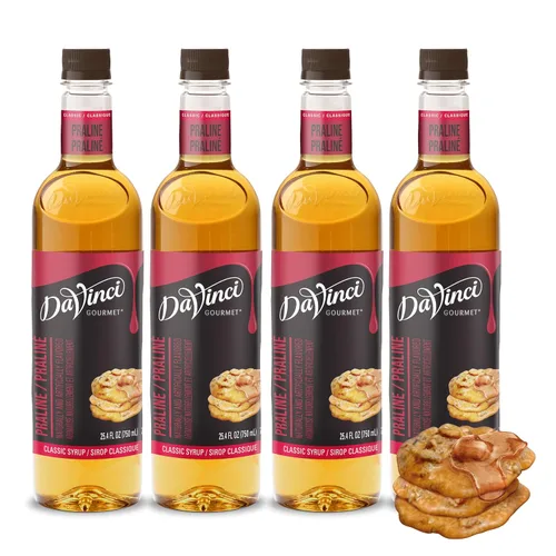 Vista 145 de DaVinci Gourmet Jarabe de azúcar de caña, botella de 25.4 fl oz (paquete de 2)