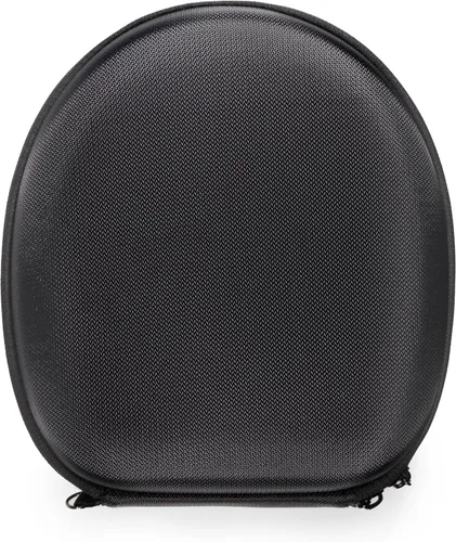 Vista 2 de Funda compatible con auriculares DEWALT con banda para el cuello y auriculares 2 en 1 con altavoces integrados (negro)
