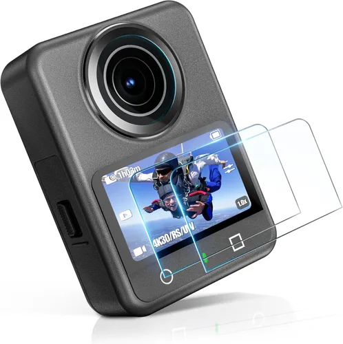 Vista 8 de STARTRC PHOTO Protectores de lente y protector de pantalla para accesorios DJI Osmo 360, protector de lente de PC + película de vidrio templado HD