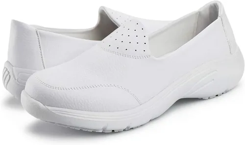 Vista 3 de Hawkwell Women's Slip On Nursing Shoes Comfortable Lightweight Slip Resistant Work Shoes