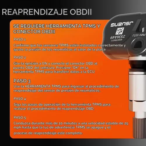 Vista 8 de Sensor TPMS, sistema de monitor de presión de neumáticos de 315 Mhz para Lexus Toyota Scion Lexus ES,GS,GX,LS,LX,RX Toyota