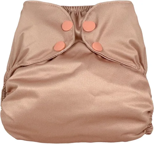 Vista 12 de BISENKID Pañal de tela impermeable reutilizable – Cubierta exterior ajustable sobre una capa interior absorbente para evitar explosiones de orina