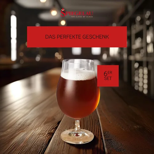 Vista 5 de Spiegelau Vaso de cerveza clásico de tulipán, vasos de cristal de fabricación europea, perfectos para cervezas belgas, cervezas IPA, cócteles