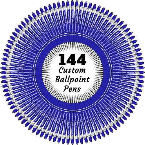 Vista 53 de 12 bolígrafos personalizados a granel, bolígrafos personalizados con grabado personalizado con nombre o texto, regalo ideal de aniversario