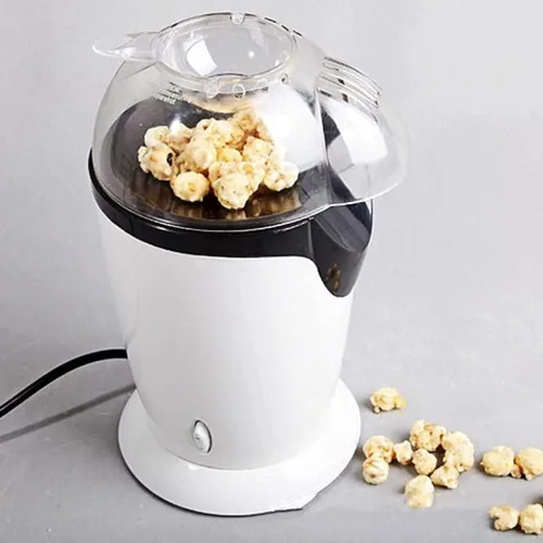 Vista 2 de Popcorn Poppers Mini Home Popcorn Maker Cocina Pequeños Electrodomésticos 1200W Para El Hogar Bar Café Karaoke Room