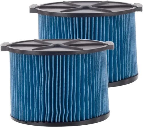 Vista 7 de VF3500 - Filtro de cartucho de polvo fino de 3 capas, pieza de repuesto 26643 compatible con aspiradoras portátiles RIDGID de 3 a 4.5 galones, 1