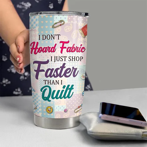 Vista 6 de SANDJEST Vaso de costura de 20 onzas para amantes de la costura, regalo para mujeres de alcantarillado, vasos aislados de acero inoxidable, taza