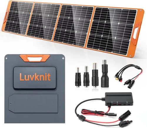 Vista 9 de Cargador de panel solar portátil de 30 W con salidas USB y tipo C (5 V/3 A máximo) para teléfonos, bancos de energía, tabletas, carga rápida 2