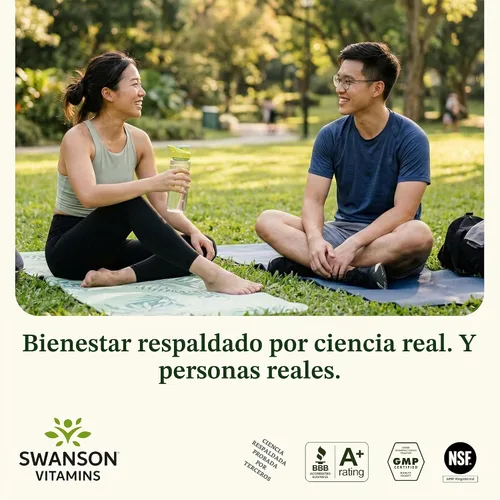 Vista 7 de Swanson Suplemento de berberina - 400 mg cada uno, 60 cápsulas - Berberina HCl con apoyo general para el bienestar