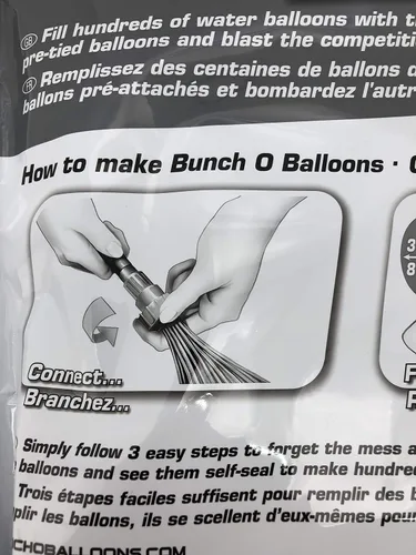 Vista 4 de ZURU Bunch O Balloons. Llena y ata 100 globos de agua en 60 segundos. 8 globos tipo O incluidos en este juego