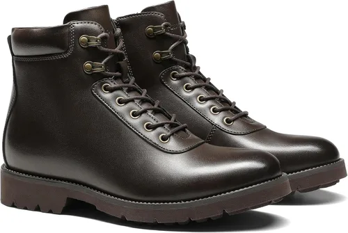 Vista 3 de Bruno Marc Botas de motocicleta para hombre, botas de vestir Oxford 2.0